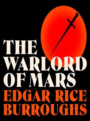 cover image of The Warlord of Mars